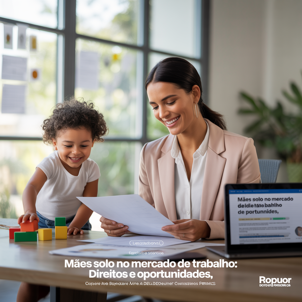 Ser responsável por uma família sem rede de apoio exige coragem e determinação. No cenário profissional, essas guerreiras encontram desafios únicos, mas também possuem direitos especiais e caminhos promissores para construir sua independência financeira.